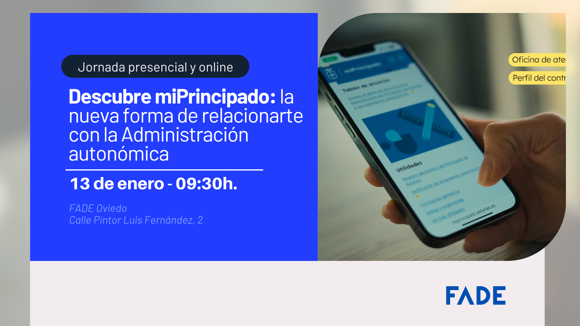 Descubre miPrincipado la nueva forma de relacionarte con la Administración autonómica