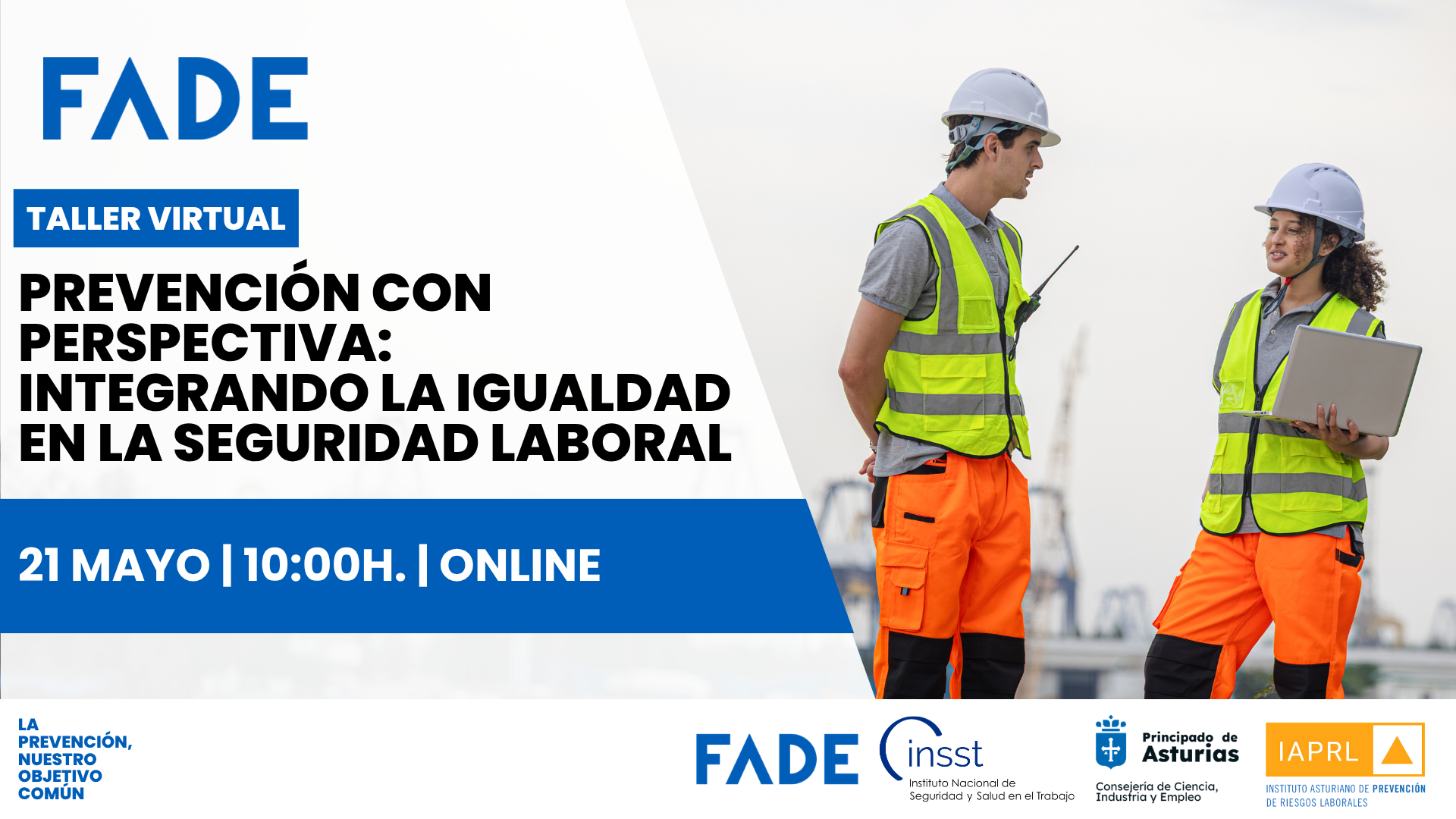 Prevención con perspectiva integrando la igualdad en la seguridad laboral